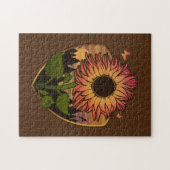 Schöne Sonnenblume Puzzle (Horizontal)