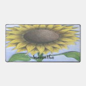 Schöne Sonnenblume Schreibtischunterlage (Vorderseite)
