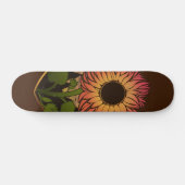 Schöne Sonnenblume Skateboard (Horizontal)