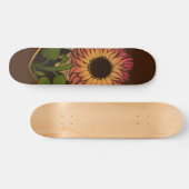 Schöne Sonnenblume Skateboard (Horizontal)