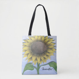 Schöne Sonnenblume Tasche