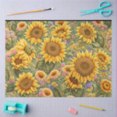 Schöne Sonnenblume Trendy Collection Seidenpapier (Basteln)