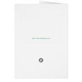 Schöne Sonnenblume Zeichn Note Card (Hinten)