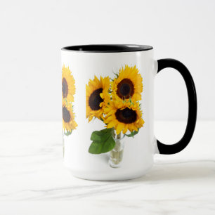 Schöne Sonnenblumen Coffee Cup Tasse