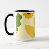 Schöne Sonnenblumen-Design Tasse (Links)