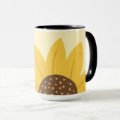 Schöne Sonnenblumen-Design Tasse (VorderseiteRechts)