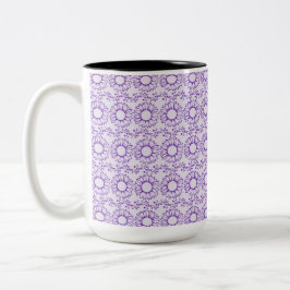 Schöne Sonnenblumen Elegante Zweifarbige Tasse