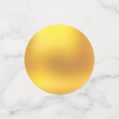 Schöne Sonnenblumen & Gold Konfetti (Klein Vorderseite)