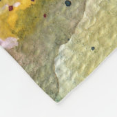 Schöne Sonnenblumen im Wasser Fleecedecke (Ecke)