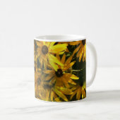 Schöne Sonnenblumen Kaffee Tasse (VorderseiteRechts)