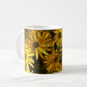 Schöne Sonnenblumen Kaffee Tasse (Vorderseite Links)