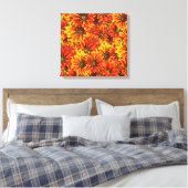 Schöne Sonnenblumen Leinwanddruck (Insitu (Schlafzimmer))