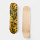 Schöne Sonnenblumen Skateboard (Vorderseite)