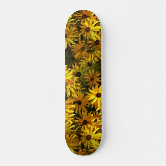 Schöne Sonnenblumen Skateboard (Vorne)