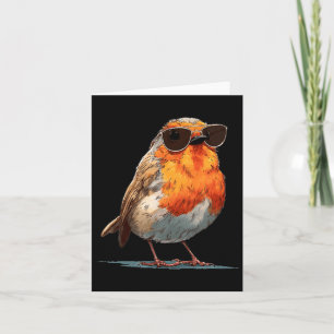 Schöne Sonnenbrille Vogel Kostüm für Robin und Fed Karte