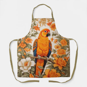 Schöne Sonnenkonure, inspiriert von William Morris Schürze