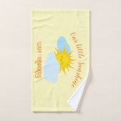 Schöne Sonnenstrahlen für Babys und Kinder Badhandtuch Set (Handtuch)