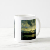 Schöne Sonnenuntergang Landschaftliche Landschaft Kaffeetasse (VorderseiteRechts)
