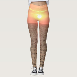 Schöne Sonnenuntergang-Leggings Leggings