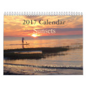 Schöne Sonnenuntergänge 2017 Kalender (Titelbild)