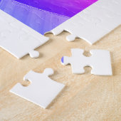 Schöne Sonnenuntergangs-Geist-Kunst Puzzle (Seite)