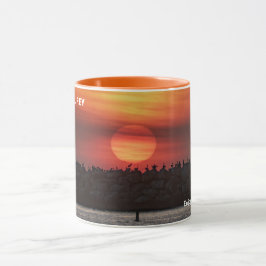 Schöne Sonnenuntergangsfarben - Marina Del Rey, CA Tasse