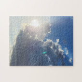 Schöne Sonnenwolken Puzzle (Horizontal)