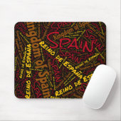 Schöne Spanien Flag Farben Patriotic Mousepad (Mit Mouse)