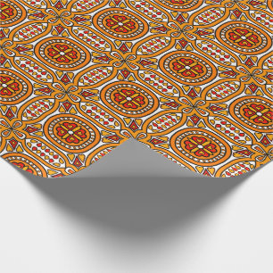 Schöne spanische Fliese Geschenkpapier