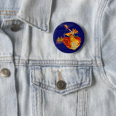schöne spanische Tänzerin Button (Beispiel)