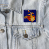 schöne spanische Tänzerin Button (Beispiel)