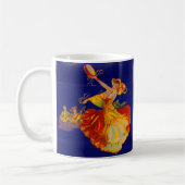 schöne spanische Tänzerin Kaffeetasse (Links)