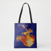 schöne spanische Tänzerin Tasche (Vorderseite)