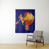 schöne spanische Tänzerin Wandteppich (Beispiel)