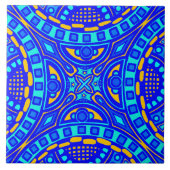 Schöne Spanische Tile Fliese (Vorderseite)