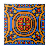 Schöne Spanische Tile Fliese (Vorderseite)