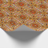 Schöne Spanische Tile Geschenkpapier (Ecke)