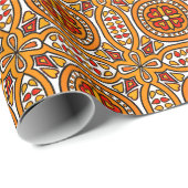 Schöne Spanische Tile Geschenkpapier (Rolleneckpunkt)