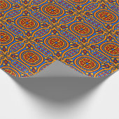 Schöne Spanische Tile Geschenkpapier (Ecke)