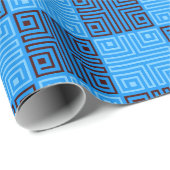 Schöne Sparkling Classic Geburtstagsparty Geschenkpapier (Rolleneckpunkt)