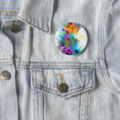 Schöne Spritzer Musiknote Button (Beispiel)