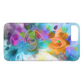 Schöne Spritzer Musiknote Case-Mate iPhone Hülle (Rückseite (Horizontal))