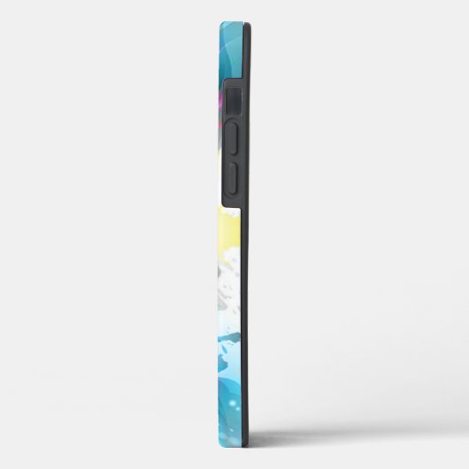 Schöne Spritzer Musiknote Case-Mate iPhone Hülle (Rückseite / Links)