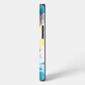 Schöne Spritzer Musiknote iPhone Hülle (Linke Seite)