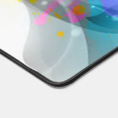 Schöne Spritzer Musiknote Schreibtischunterlage (Ecke)