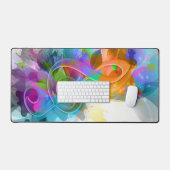 Schöne Spritzer Musiknote Schreibtischunterlage (Tastatur & Maus)