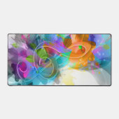 Schöne Spritzer Musiknote Schreibtischunterlage (Vorderseite)