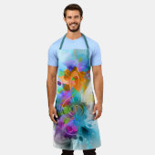 Schöne Spritzer Musiknote Schürze (Getragen)