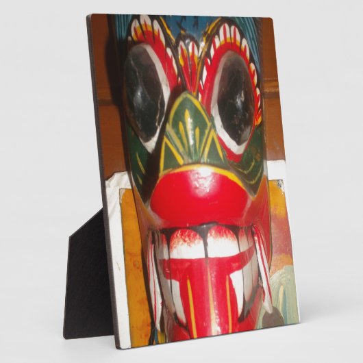 Schöne sri-lankische Kunst der traditionellen Feue Fotoplatte (Seite)