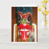 Schöne sri-lankische Kunst der traditionellen Feue Karte (Gelbe Blume)